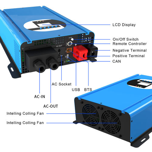آخرین اخبار شرکت در مورد مزایای 12V/24VDC به AC220V خروجی اینورتر: باز کردن قدرت تبدیل انرژی