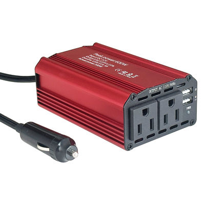 قیمت خوب Universal Socket Car Power Inverter 300W 12V 220V Modified Sine Wave Converter Adapter for Laptop Phone USB Charging آنلاین