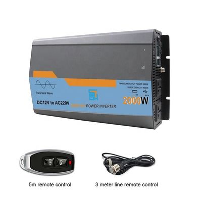 قیمت خوب 2kW 2000W شارژر موج سینوس خالص اینورتر ولتاژ بالا قطع محدوده 14.8V / 31V آنلاین