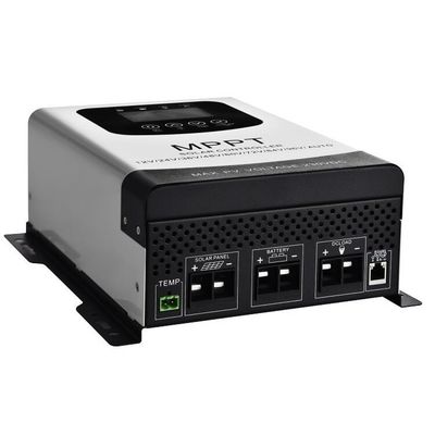 قیمت خوب شارژر کنترلر خورشیدی 40A به طور خودکار 12 ولت را به 96 ولت تنظیم می کند، کنترلر شارژ خورشیدی MPPT برای حداکثر توان PV 5760 وات سفید آنلاین