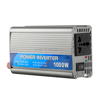 قیمت خوب 1000 وات ماشین اینورتر 12 ولت 24 ولت DC 220 ولت 230 ولت 240 ولت غیر شبکه اصلاح شده Sine Wave Inverter آنلاین