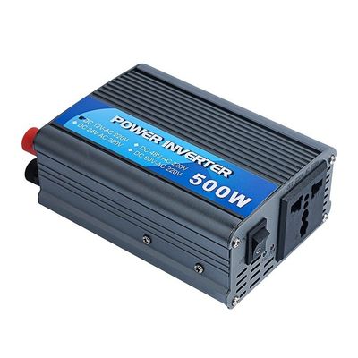 قیمت خوب موج سایز 500w تغییر دهنده قدرت 12v DC به 220v AC تبدیل کننده خروجی واحد آنلاین