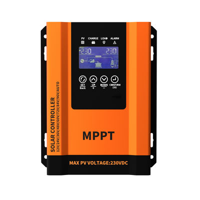 اتوماتیک 12v/24v/36v MPPT کنترل کننده شارژ خورشیدی 30A 40A 50A 60A تنظیم کننده خورشیدی MPPT