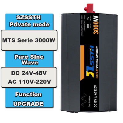 قیمت خوب غیر شبکه خالص موج سینوس قدرت اینورتر 3KW سوکت سفارشی 50Hz 60Hz آنلاین