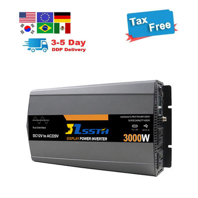 قیمت خوب اینورتر برق خالص Sine Wave Off Grid Dc 12V 24V به AC 220V 230V 3000W سفارشی آنلاین