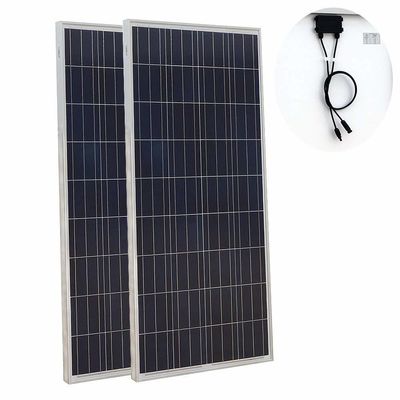 تنظیم ولتاژ DC24V 48V پانل خورشیدی پلی 200W 300 400 وات پانل خورشیدی