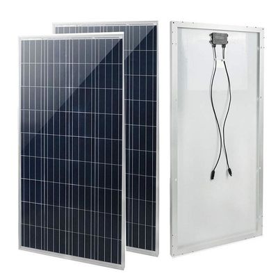 10w 20w 30w 40w 50w 60w 80w پانل خورشیدی پلی کریستال 12v کارایی بالا