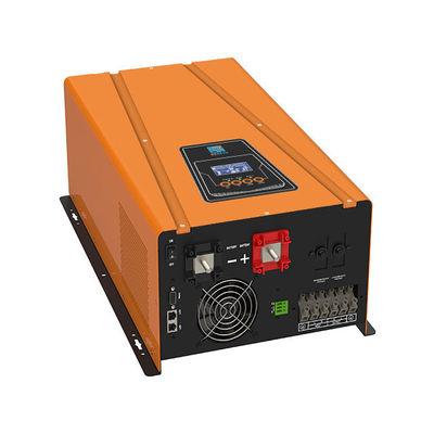 قیمت خوب 8KW ترانسفورماتور سری RP خشک تماس خاموش 8KW 10KW 12KW 48V 96V DC AC 110V 220V موج سینوسی خالص 12000W اینورتر با شارژر باتری آنلاین