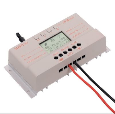 12V 24V 30A MPPT کنترل کننده خورشیدی برای شارژر خورشیدی 187 * 97 * 61mm 600g ROHS