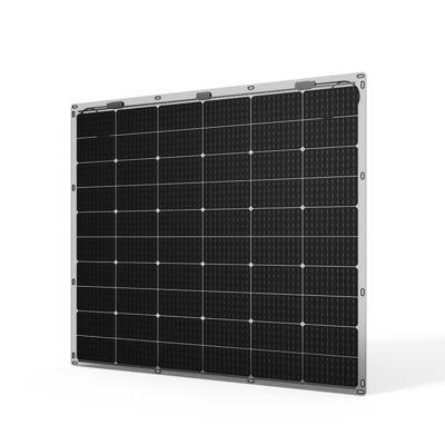 قیمت خوب 200 وات پانل خورشیدی تک کریستال انعطاف پذیر 5.95A با کارایی بالای سلول خورشیدی آنلاین