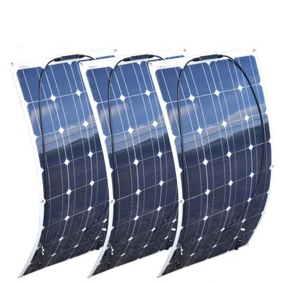 قیمت خوب پانل خورشیدی یک کریستال 100 وات پانل های انعطاف پذیر PV مقاومت در برابر دمای آنلاین