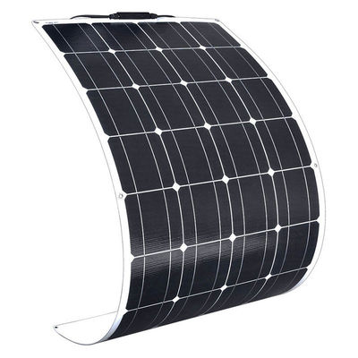 قیمت خوب 156*156 پانل خورشیدی منحنی 100 وات ETFE برای کاربردهای انرژی خورشیدی آنلاین
