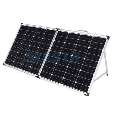 قیمت خوب 5.56A پانل خورشیدی شیشه ای تاشو 250W 300W پانل خورشیدی تک کریستال قابل حمل آنلاین