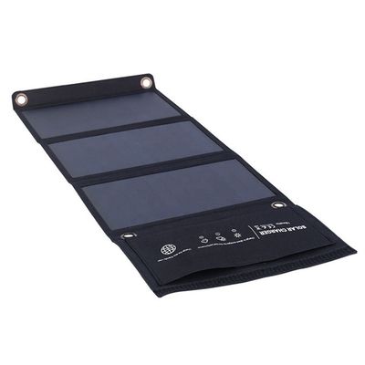 شارژر پنل خورشیدی قابل حمل 21 وات برای تلفن های همراه DC USB Output 670*270*20mm