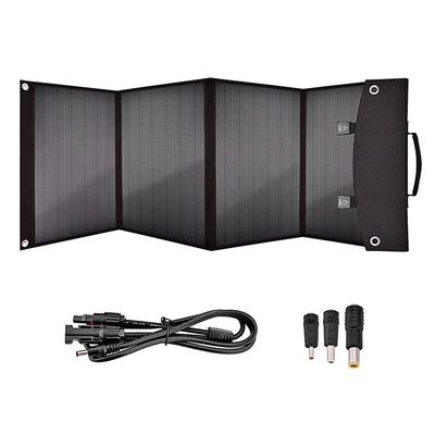 قیمت خوب شارژ تلفن همراه پانل های خورشیدی تاشو 120 وات با پارچه آب سلول خورشیدی TPT PET EVA آنلاین