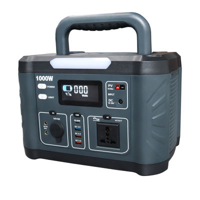 نیروگاه الکتریکی قابل حمل موج سینوس خالص 799.2wh / 1000 وات ژنراتور خورشیدی OEM