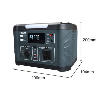 3.7V 216000mAh Lifepo4 مرکز برق قابل حمل 799.2wh / 1000w بانک برق