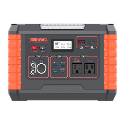 AC220v/240v/110v 1000W ایستگاه برق قابل حمل ژنراتور برق خورشیدی هوشمند اضطراری