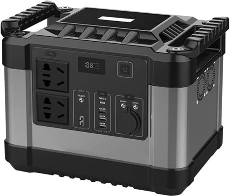 300000mAh باتری لیتیوم ایستگاه برق قابل حمل 1000 وات ژنراتور خورشیدی AC220v 110v