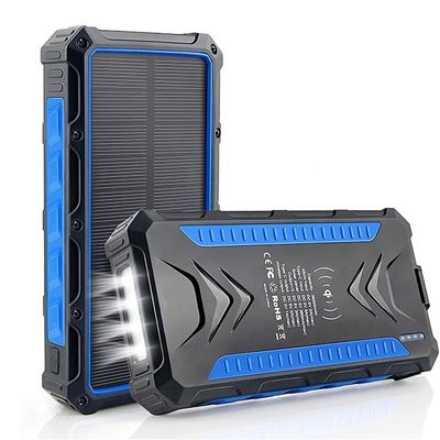 شارژ سریع برق خورشیدی بی سیم باتری بانک 30000mAh ظرفیت بالا