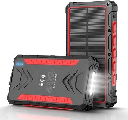 30000mAh شارژر خورشیدی بانک برق 36000mah بانک برق خورشیدی 133.2W شارژ بی سیم