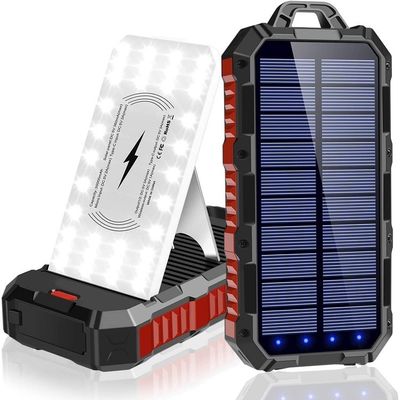 سیستم خورشیدی بانک برق پانل خورشیدی شارژر تلفن 5000mAh 100000mAh ماده ABS