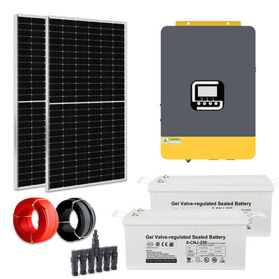 2kW خانه در سیستم انرژی خورشیدی خارج از شبکه 120V / 220V / 230V / 240V ولتاژ تنظیم شده