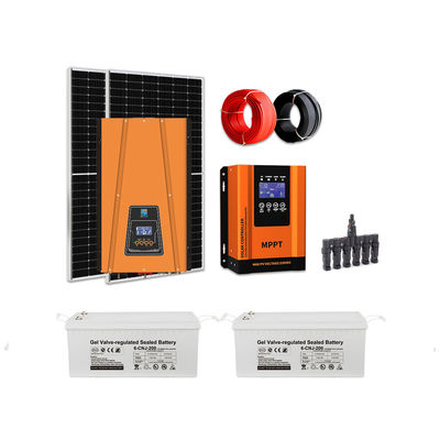 قیمت خوب مجموعه کامل سیستم خورشیدی 10 کیلو وات با ذخیره باتری آنلاین