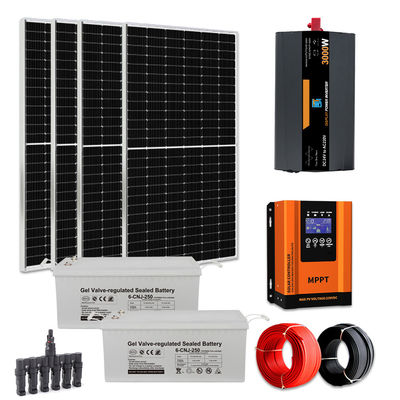 50 هرتز/60 هرتز 3000W خانه سیستم پنل خورشیدی 3kw اینورتر سیستم انرژی خورشیدی