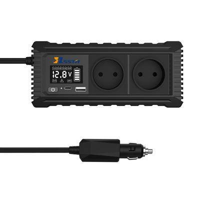 قیمت خوب 12 ولت تا 110 ولت 220 ولت اینورتر برق خودرو با پلاگین و سوکت USB آنلاین