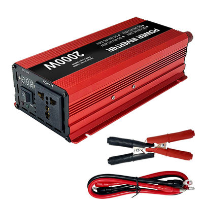 قیمت خوب 2000W اوج DC به AC اینورتر 12V 24V 48V 60V غیر شبکه برق اینورتر خروجی در حال حاضر بار آنلاین