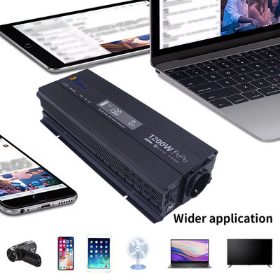 اینورتر موج سین 1200 وات برای خانه در خارج از منزل 110V / 220V AC DC12V / 24V ولتاژ ورودی پشتیبانی سفارشی نرم افزار مهندسی مجدد