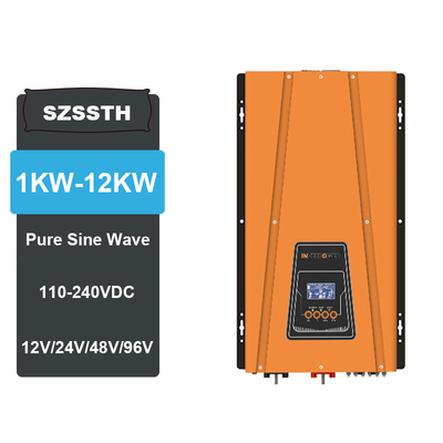 قیمت خوب اینورتر خورشیدی هیبریدی 1KW-6KW موج سینوسی خالص 110V/220V آنلاین