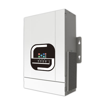 کیفیت 3.6KW 6.2KW خروجی دوگانه در اینورتر خورشیدی غیر شبکه ای 24V 48V موج سینوس خالص هیبرید خورشیدی با کنترل کننده 120A MPPT کارخانه