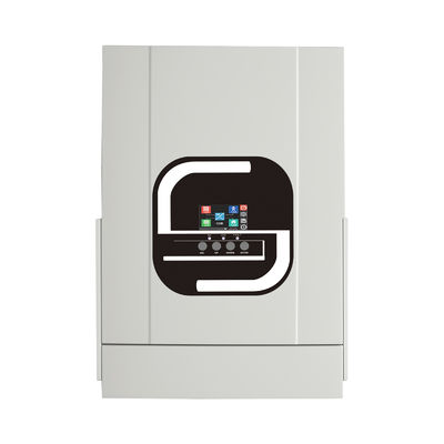 قیمت خوب فروش گرم اینورتر انرژی خورشیدی 6.2KW 220V خاموش از شبکه اینورتر هیبریدی بدون باتری کار با خروجی دوگانه PV 60-530V ورودی آنلاین